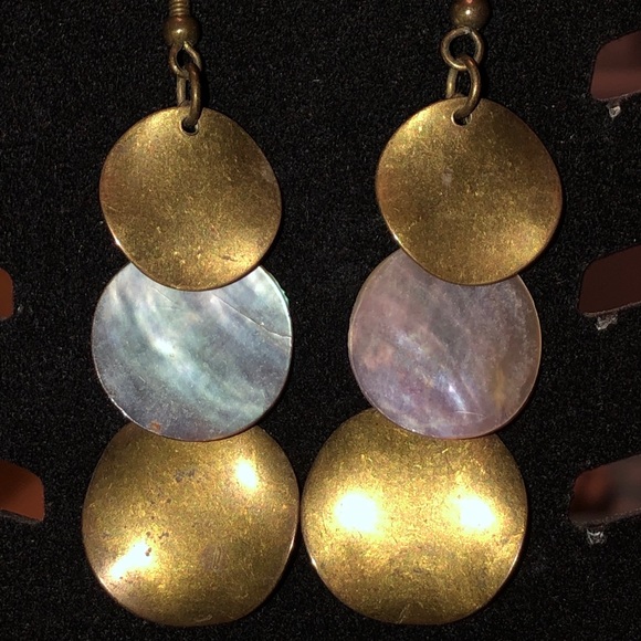 Purple & Gold Iridescent Earrings & Necklace Set - Picture 14 of 16